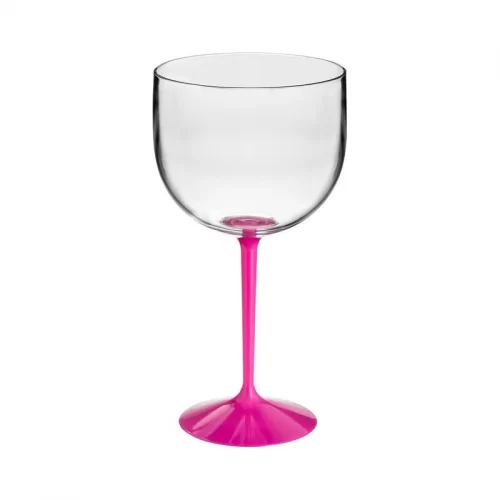 taça gin base rosa