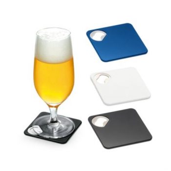 Porta copos em ABS com abridor